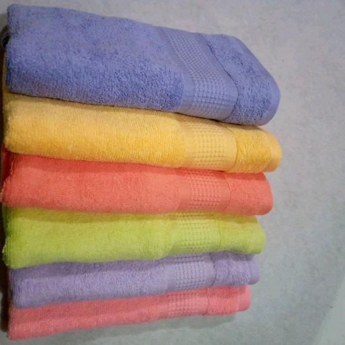 "New" Custom bordir handuk 50x100