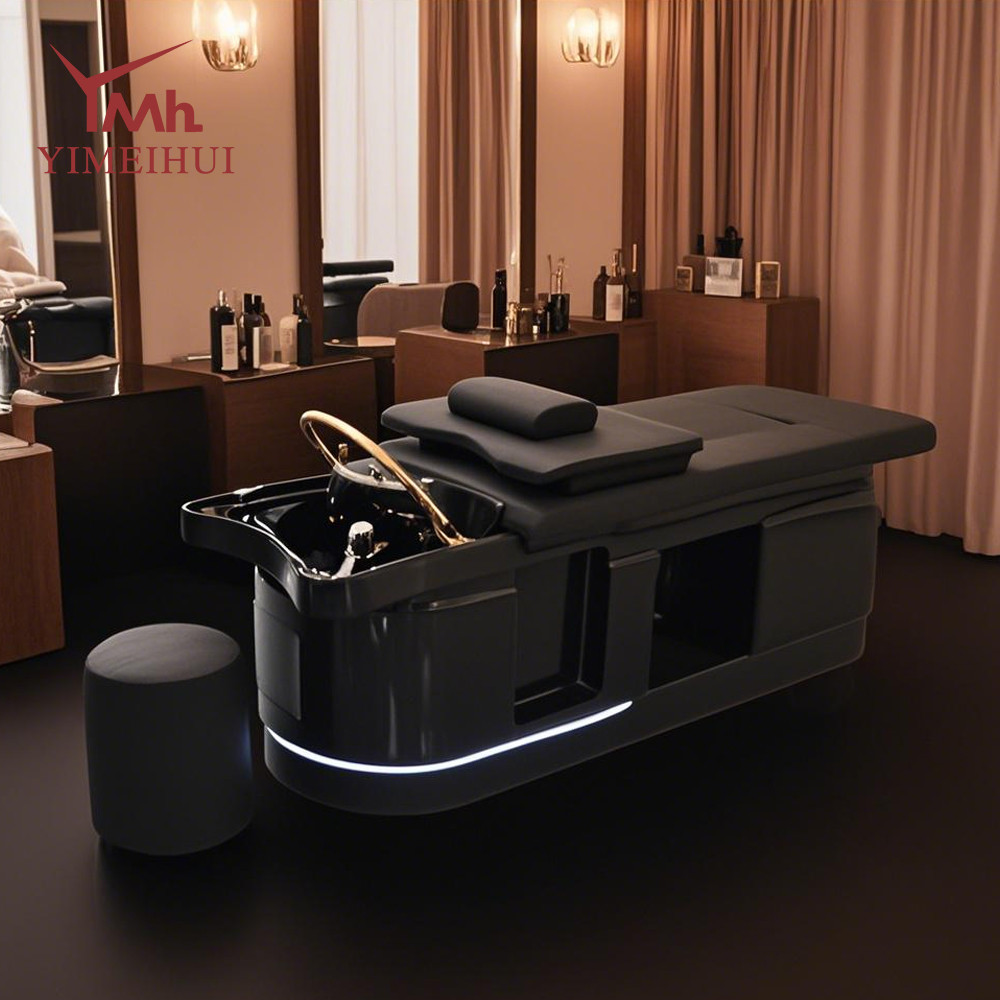 Japanese Head Spa Bed with Water Circulation & Fumigation for Salon,Spa Hair Washing Massage