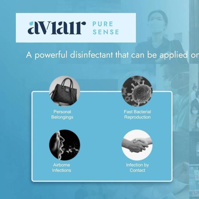 AVIAIR PURE SENSE DISINFECTANT SANITIZER SPRAY