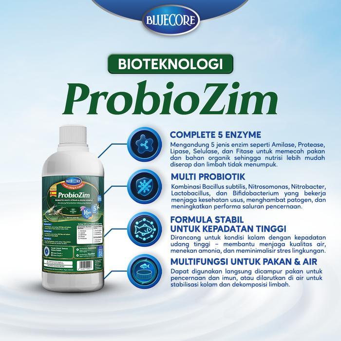 BLUECORE PROBIOZIM PROBIOTIK UDANG VANAME DAN LOBSTER AIR TAWAR, ATASI MASALAH KUALITAS AIR DI