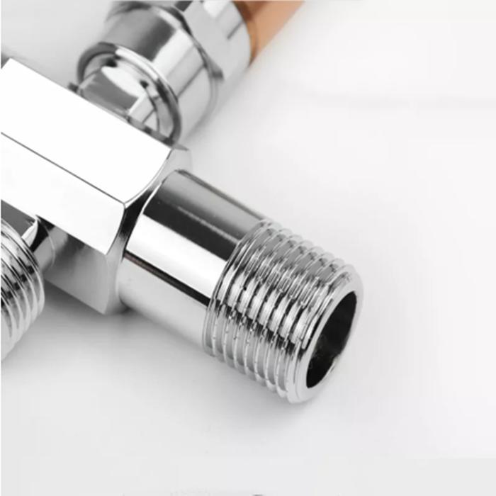 Sale 1Pc Water Hammer Eliminator Household Water-Absorbing Water Hammer Triangle Valve All Copper