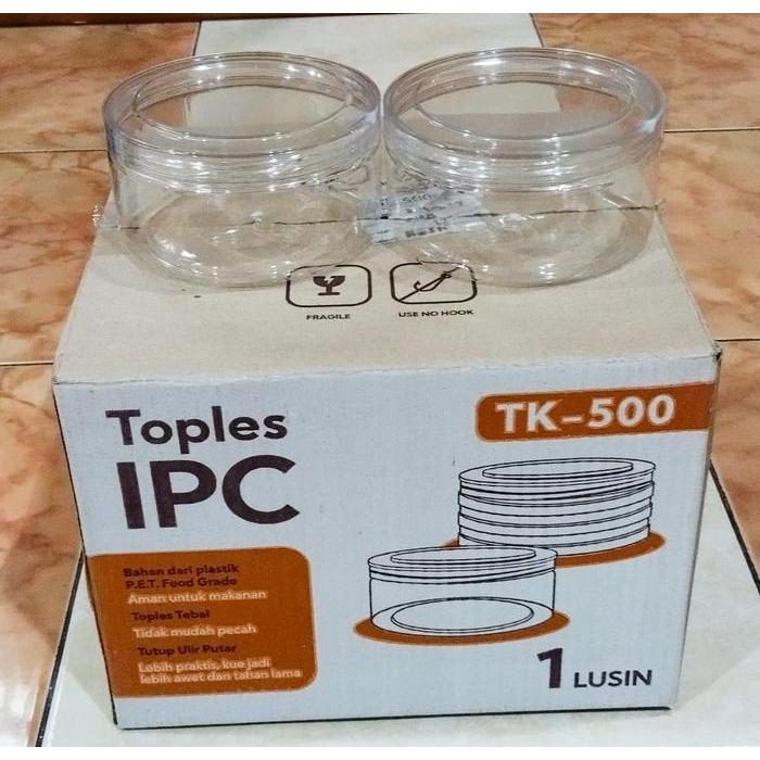 TOPLES KUE NASTAR 500 GRAM ANTI PECAH TUTUP ULIR / TOPLES IPC TK-500 / MODEL BULAT
