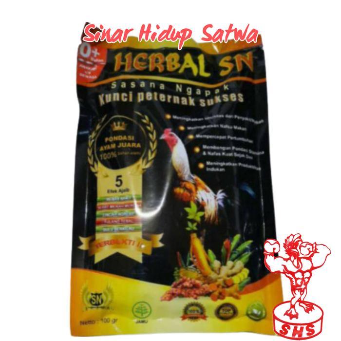 Herbal SN Jamu Ayam 100 Gram Sasana Ngapak Kunci Peternak Sukses 100% Original