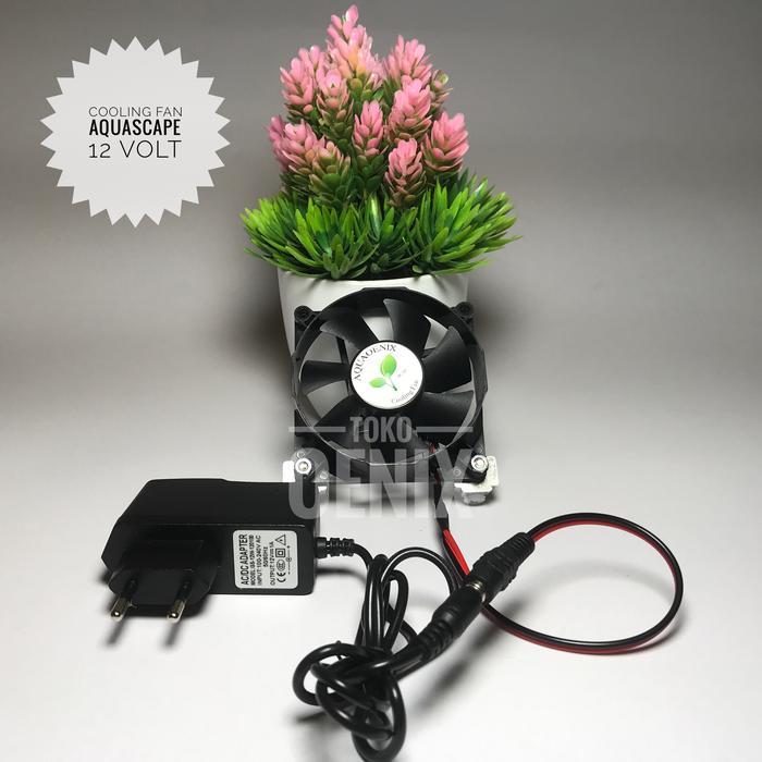 Kipas aquarium aquascape single fullset lengkap