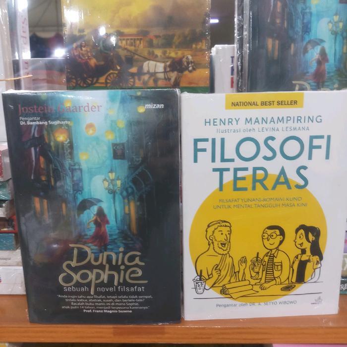 Ready PAKET 2 BUKU FILOSOFI TERAS DUNIA SHOPIE Soft Cover