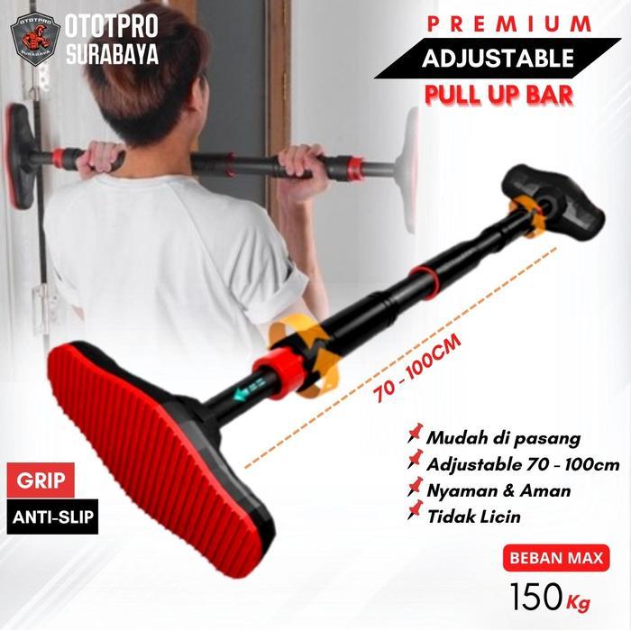 Adjustable Door Pull Up Bar BODYMASTER Pull up Pintu Gym Fitness