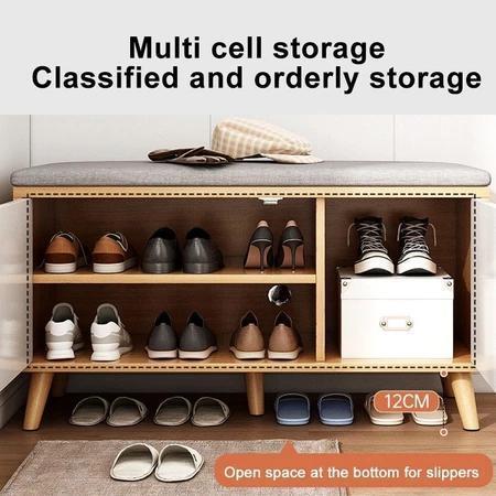 Rak Sepatu Kayu Lemari Sepatu Tertutup Lemari Sepatu Minimalis Rak Sepatu Sofa Lemari Sepatu Kayu