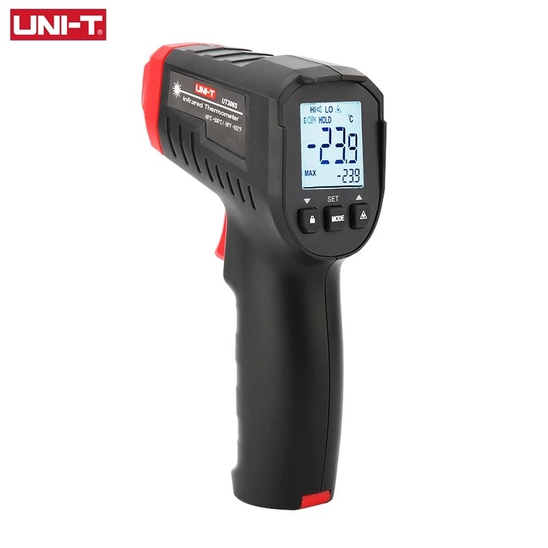 UNI-T Digital Thermometer UT306S UT306C Non-contact industrial Laser Temperature Meter