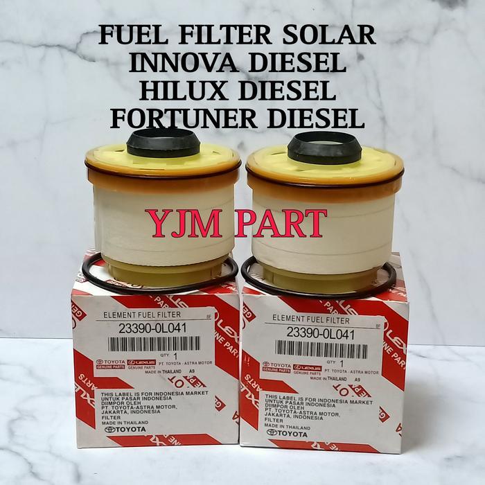 FUEL FILTER SOLAR SARINGAN SOLAR INOVA DIESEL HILUX FORTUNER DIESEL