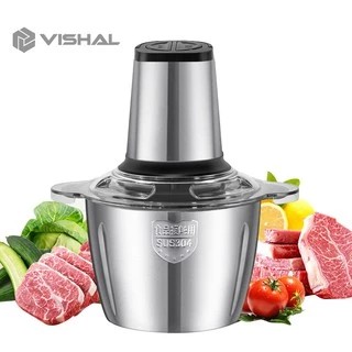 VISHAL Jumbo chopper  Blender Elektrik Penggiling Penggiling Mixer Fruit Veg Blender Daging VS-1822