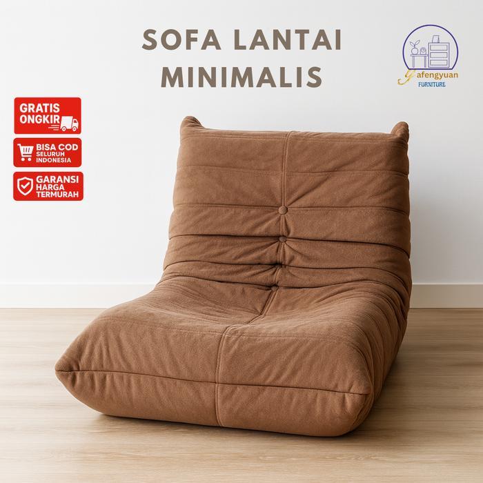 Sofa Lantai Minimalis - Sofa Ruang Tamu Minimalis - Sofa Kamar Tidur Aesthetic - Sofa Empuk Nyaman -
