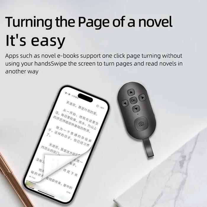 Tomsis Bluetooth / Tomsis Remote Kamera Selfie / Remote Bluetooth Shutter Kamera Android dan IOS