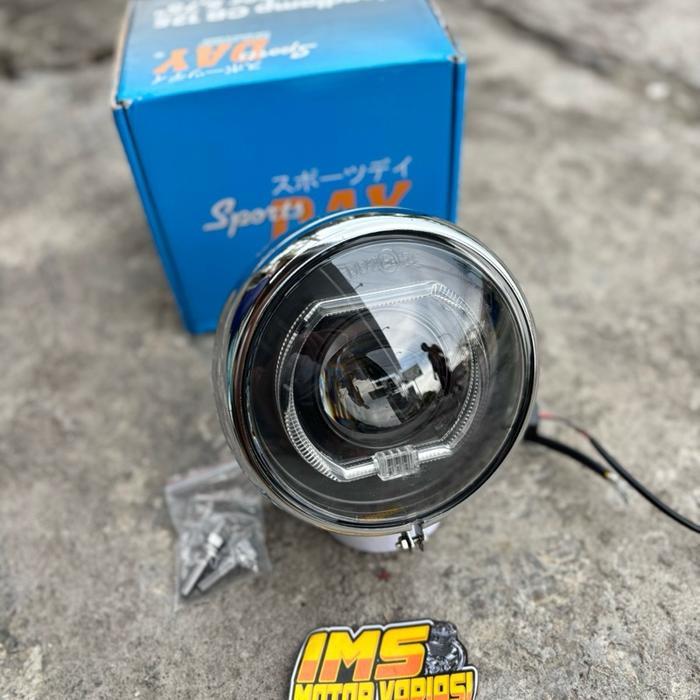 Biled Set Batok Cb 125 Crom Sportday Lampu Depan Biled Set Batok Cb125 Rgb Motorcycle