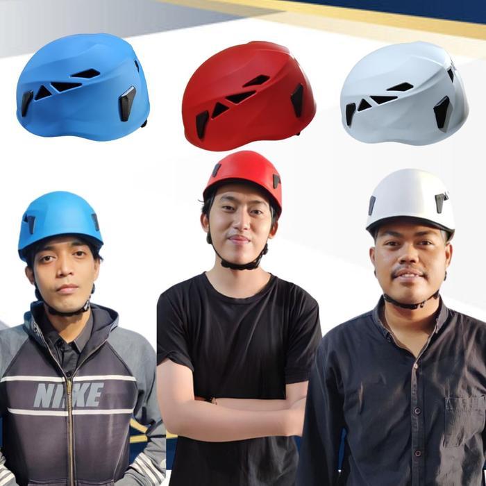 Helm Safety Panjat Tower Climbing Proyek Sar Rescue Mountaineering