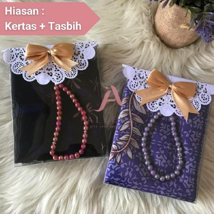 Hatishopy - Souvenir Jilbab Sovenir Hijab Sofenir / Suvenir Kerudung Segi Empat / Hampers Umroh