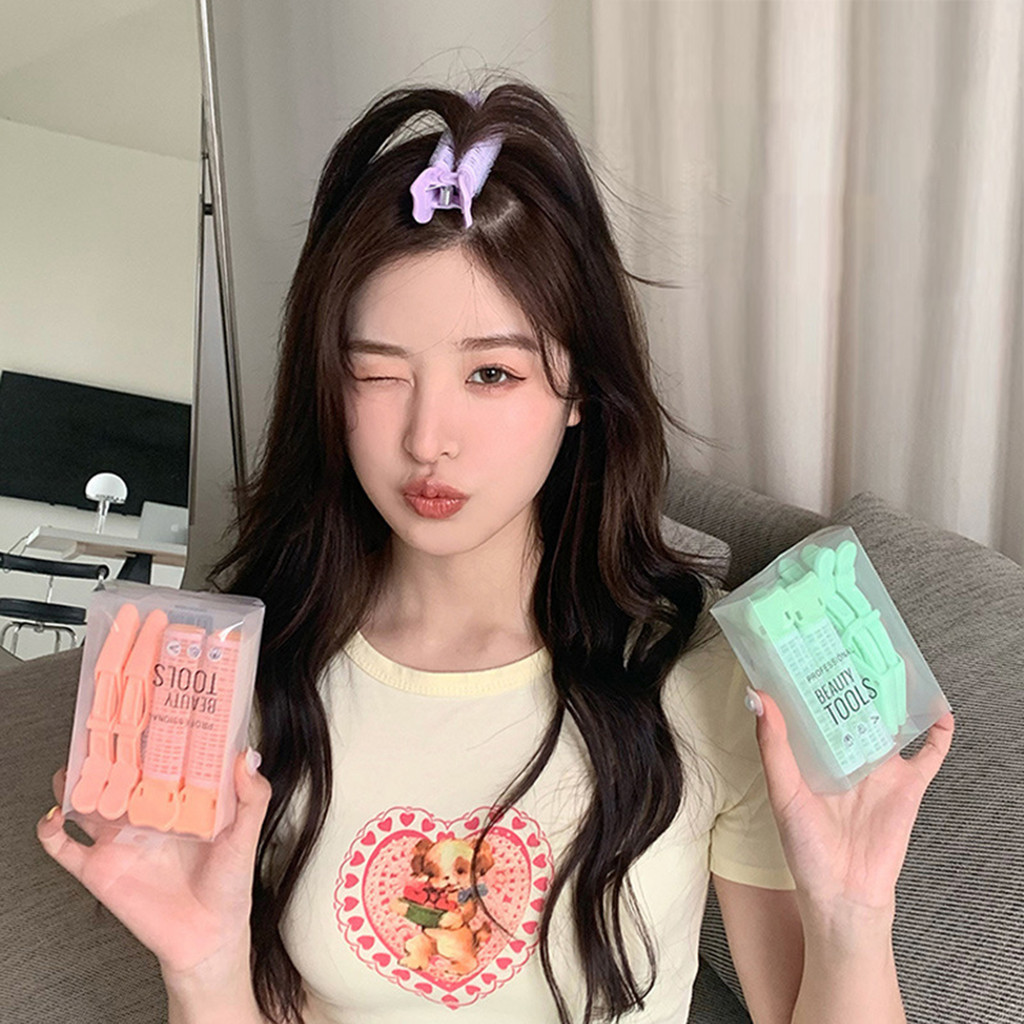 2Pcs Air Bangs Roller Hair Curler Vo Root Lift Clip High Crown Fixing Tool For Women Girls