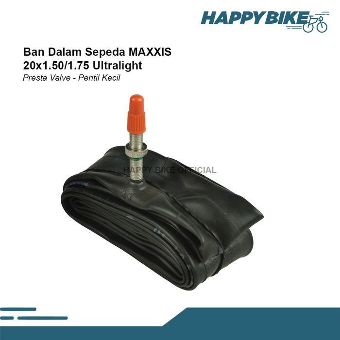MAXXIS Tube Ban Dalam Sepeda Lipat BMX 20 x 1.50/1.75 FV Ultralight