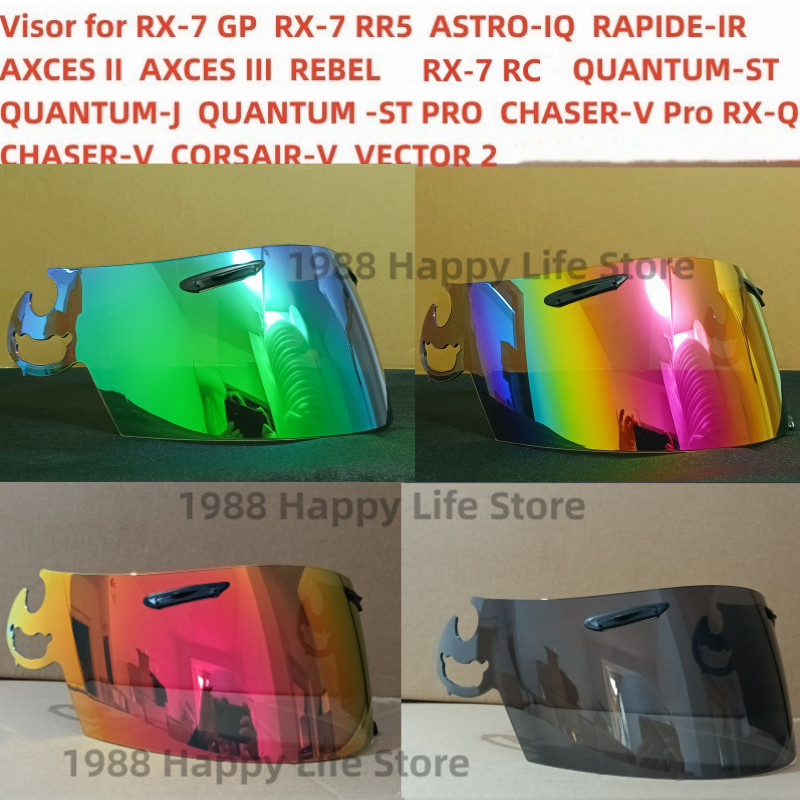 Helmet Visor Shield Lens For Arai Rx-7 Gp Rx-7 Rr5 -Iq E-Ir Axces Ii Axces Iii Rebel Quantum-St