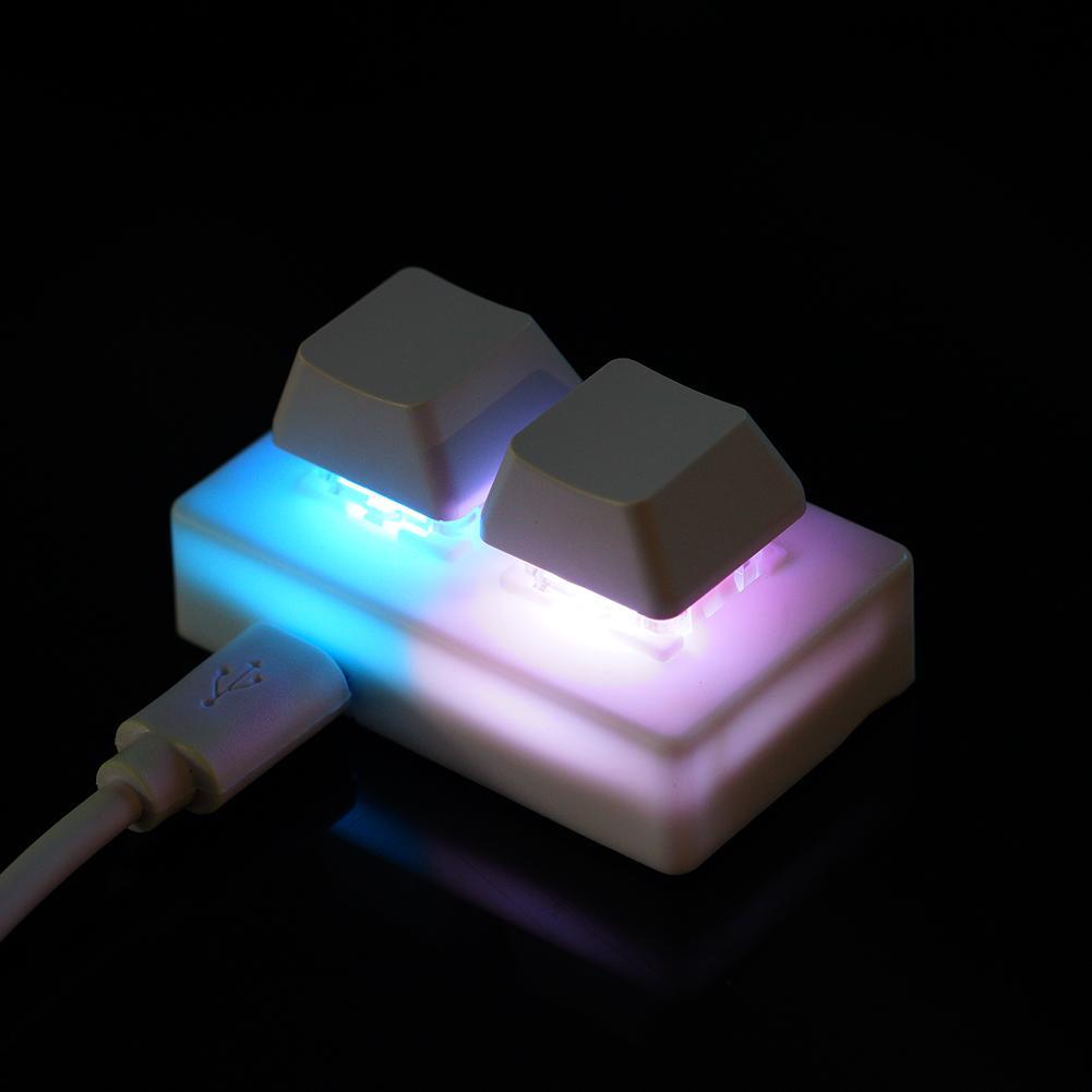 Custom Keyboard 2 Keys Osu Gaming Keyboard Programmable Diy Mechanical Keypad Macro Keypad For