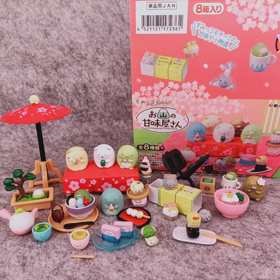 Rement Sumikko Gurashi Shirokuma Neko Dessert El Trendy Toys Blind Box Thday Gift Desktop Decor