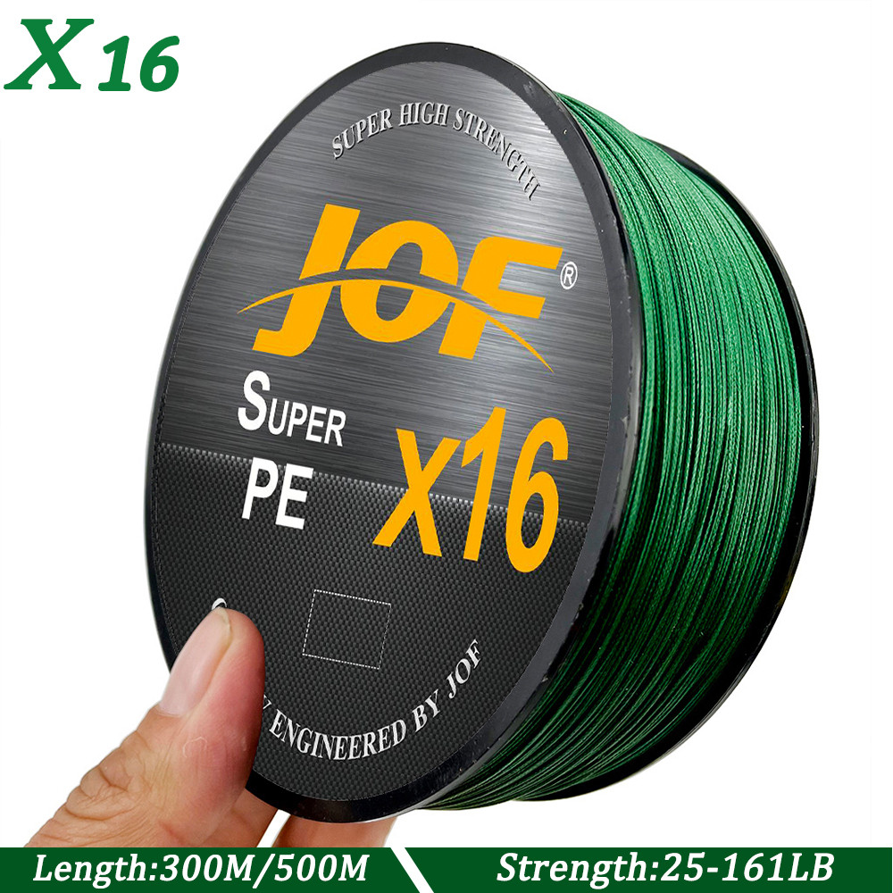 X16 Strong Fishing Line 300/500M 16Strands Hollow Braided Pe Wire Multifilament Fishing Line Carp