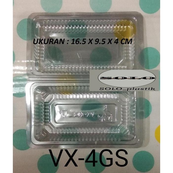 Mika Plastik (Isi 100) 16.5 X 9.5 X 4 Cm Tempat Makanan Vx4Gs