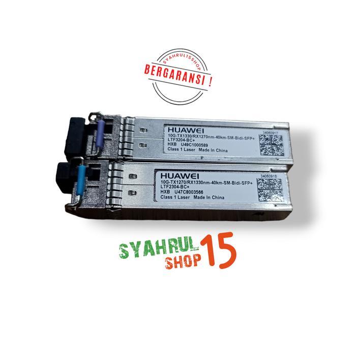 SFP BIDI HUAWEI 10G-1330/1270nm-40km-SM-SFP+ (1 PAIR)