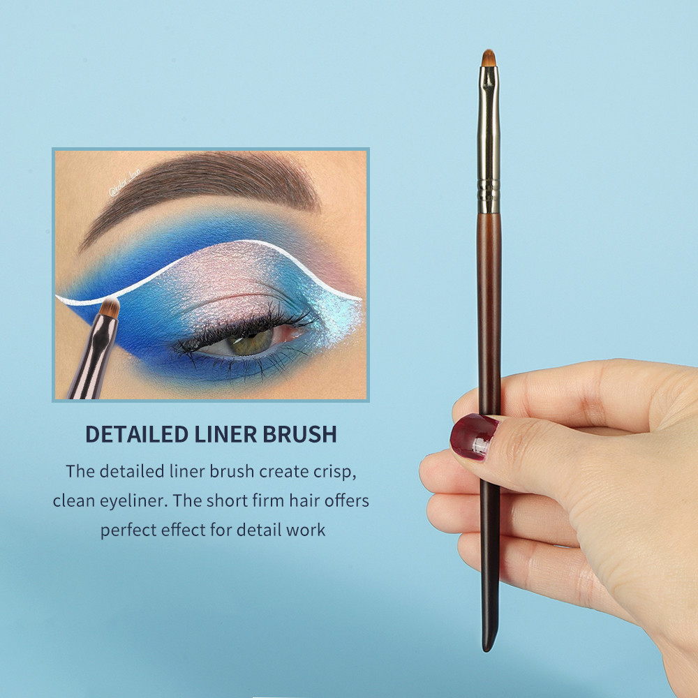 OVW Precision Eyeliner Brush Synthetic Mini Beauty Makeup Liner Brush Fiber Bristles brochas de