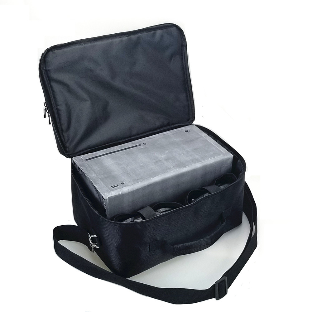 For Xbox Series X/S Carrying Case Waterproof Portable Bag Anti-Scratch Storage Bag for Console