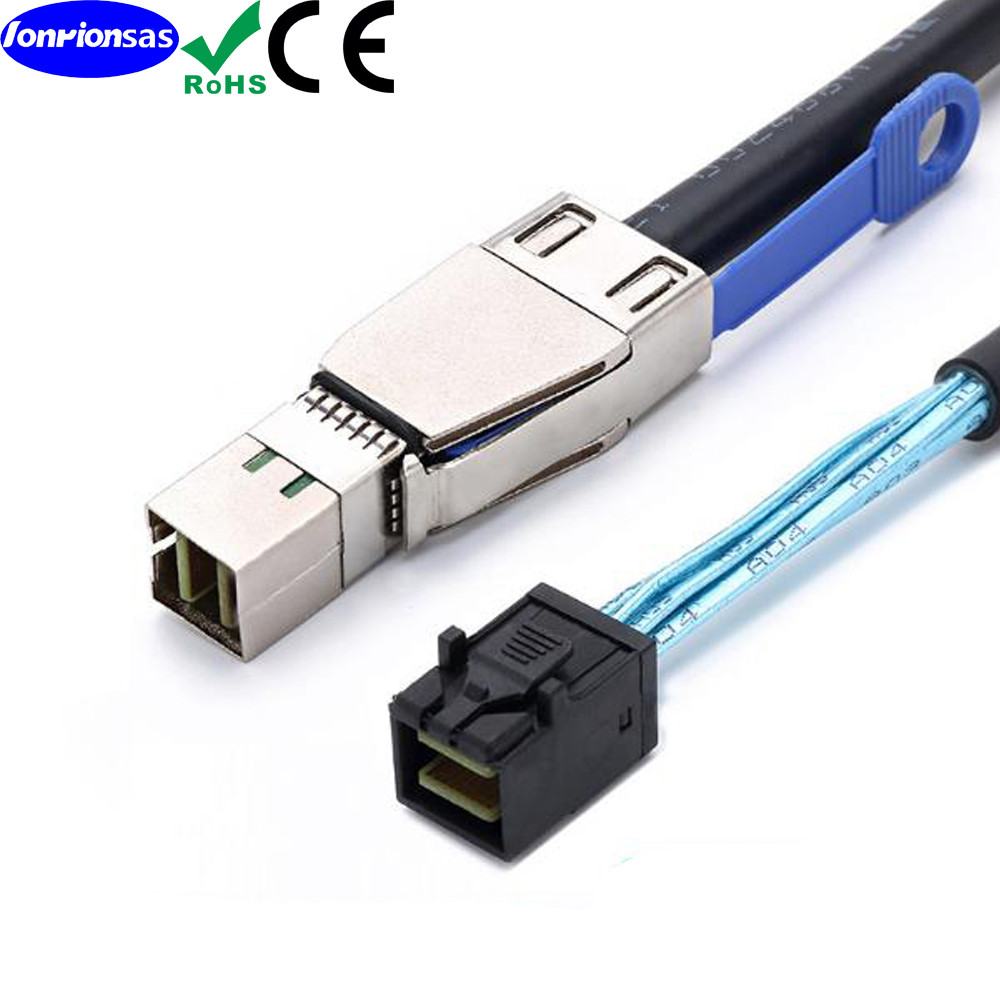 Mini SAS HD SFF-8644 to SAS SFF-8643 for server cable