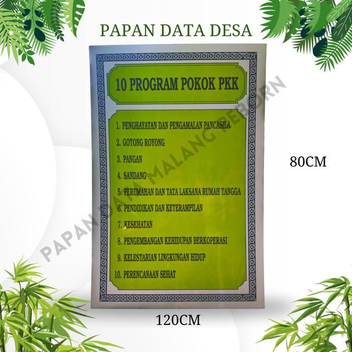 PREMIUM (COD) PAPAN DATA PROGRAM POKOK PKK - HARYADS ECO