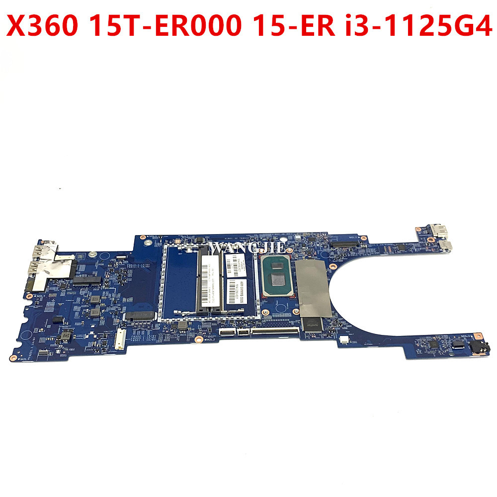 For HP PAVILION X360 15T-ER000 15-ER Laptop Motherboard M46656-601 203035-2N UMA i3-1125G4 WIN 100%