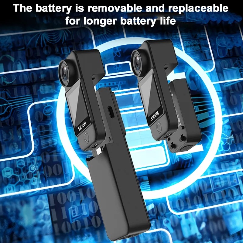 SJCAM C300 Pocket Action Camera 4K 30FPS 6-Axis GYRO Image Stabilization Super Night Vision 5G WiFi