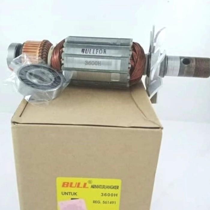 Bull Armature Angker 3600H 3600 H Mesin Profil Trimer Router Makita