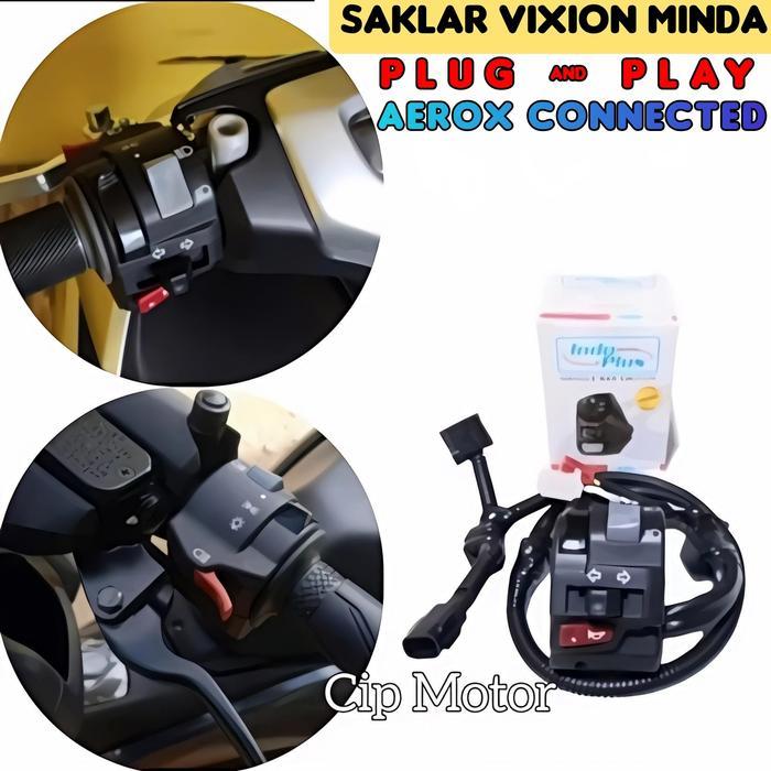 Saklar Vixion Pnp New Aerox 2021 Connected Original Minda