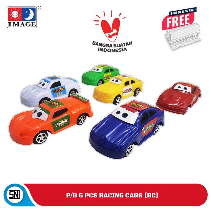 IMAGE TOYS mainan Sedan Kecil Mainan Mobil Action Figure [6 pcs]