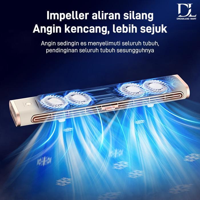 Dl Kipas Meja Ac Kipas Tanpa Bilah Modern Air Cooler Fan Ac Mini Kipas Meja Terbaru 