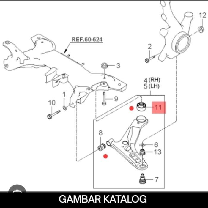 bush arm lower depan Kia Picanto Kia Picanto Cosmo news
