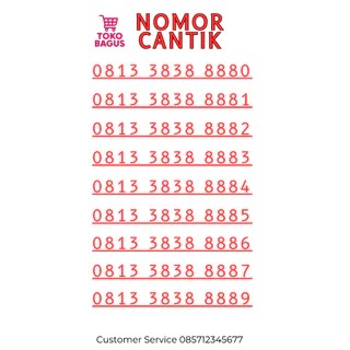 Nomor Cantik Kartu Perdana Simcard Telkomsel