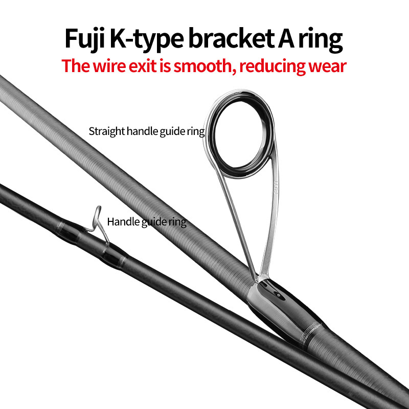 KYORIM Bass Fishing Lure Rod,FUJI A Guide Ring,Kyorim Reel Seat,Toray 30+40 High Carbon,Zander,Sea