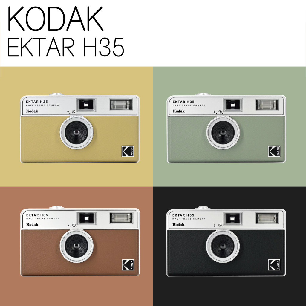 Original KODAK EKTAR H35 KODAK H35N Half Frame Camera 35mm Kodak Film Camera Reusable Film Camera
