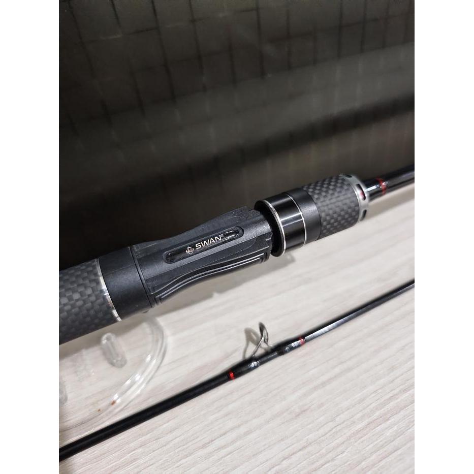 JORAN PANCING SWAN UL GASTOR, SOLID CARBON SPINNING DAN BAIT CASTING, 150 - 210CM, BONUS PAPER CORE