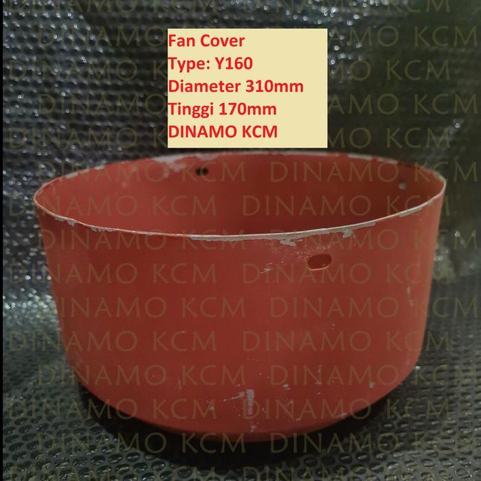 Y160 - FAN COVER - TUTUP KIPAS DINAMO ELEKTRO MOTOR - FRAME Y 160