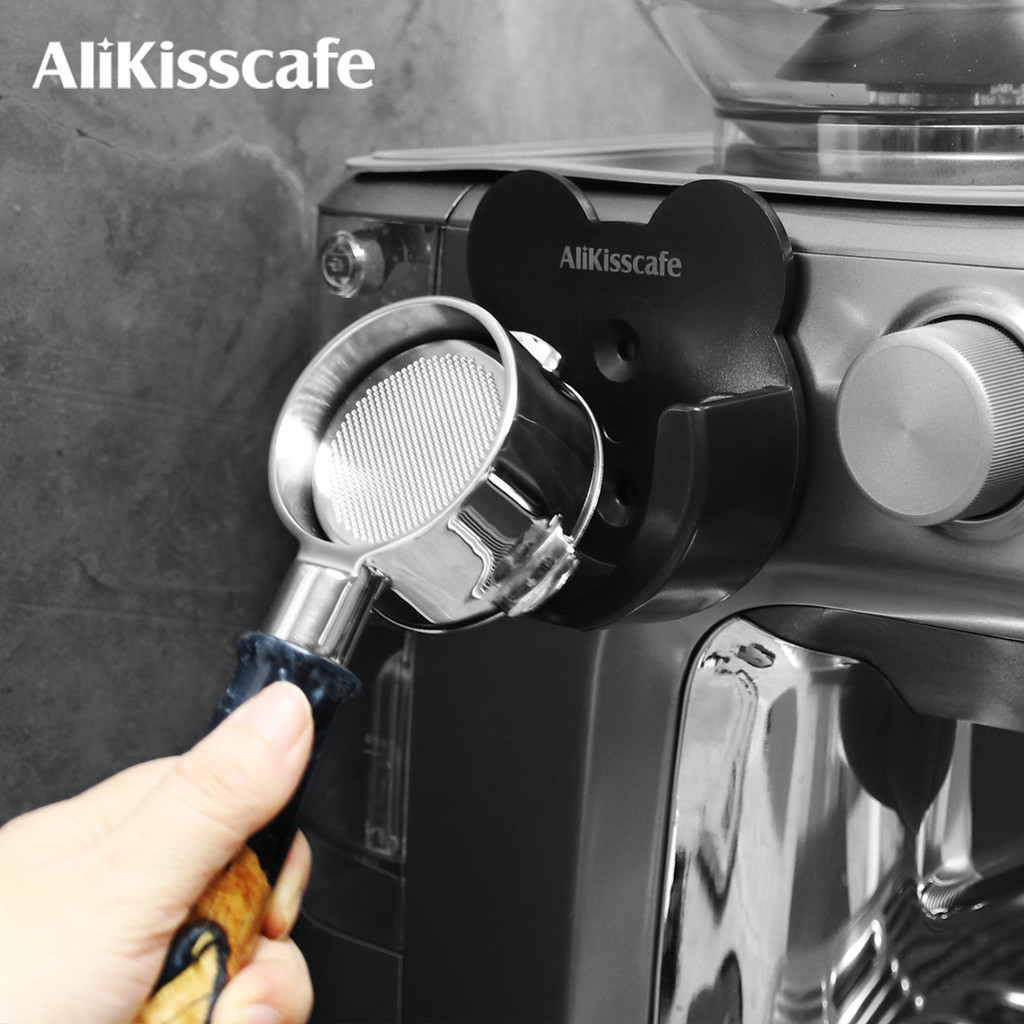 Alikisscafe Coffee Portafilter Holder Wall Rack 51Mm 54Mm 58Mm For Delonghi Breville E61 Espresso