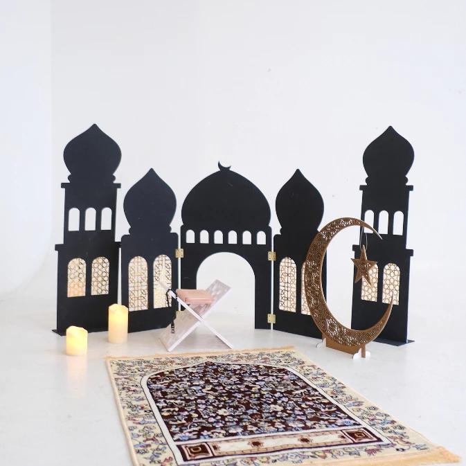 TERLARIS Dekorasi Mushola Arah Kiblat Masjid Mini Nabawi Mihrab Masjid Nabawi READY STOCK