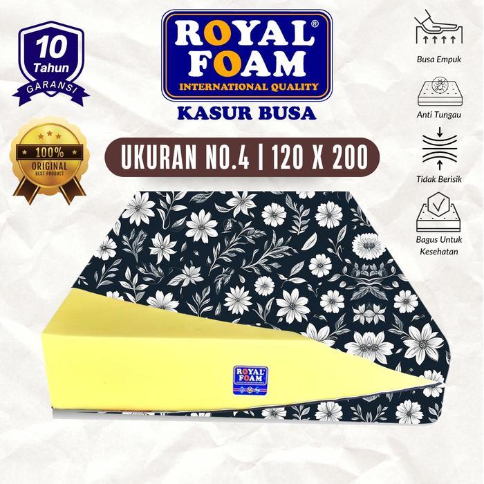 "New" Kasur Busa Royal Foam D16 Uk 90x200 120x200 Single No.4 Double No.3 Garansi 10 Tahun