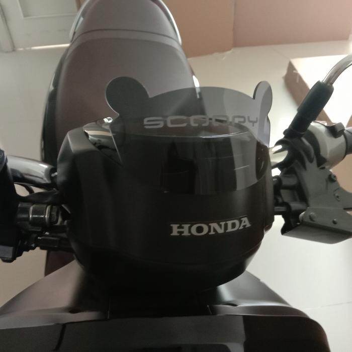 New Scoopy 2021 Front Visor Speedometer Kanopi