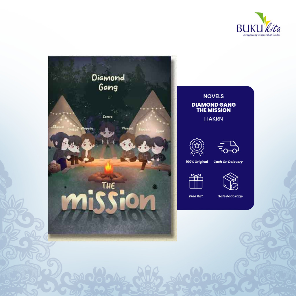 BukuKita Store | Novel - Diamond Gang The Mission by Itakrn