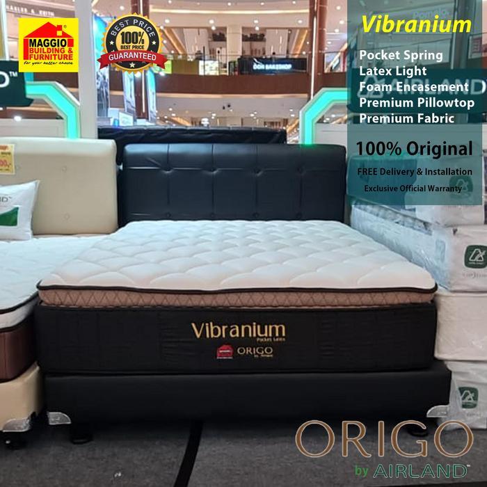 KASUR SPRINGBED ORIGO - MATRAS FURNITURE - MAGGIO VIBRANIUM - ORIGO by AIRLAND SPRINGBED