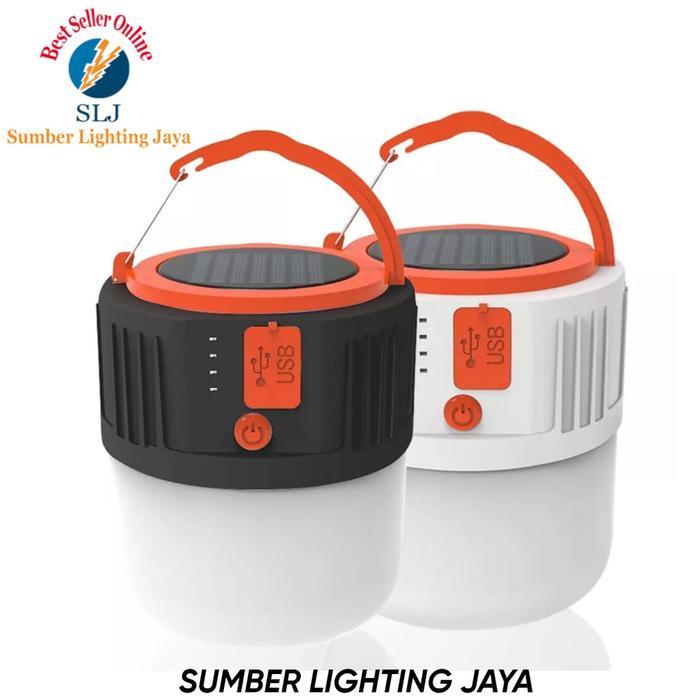 LAMPU EMERGENCY CAS DAN TENAGA SURYA / LAMPU DARURAT / LAMPU LED CAS Kotak Usb